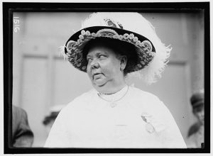 May Arkwright Hutton photographed by Harris & Ewing at the 1912 Democratic Convention
